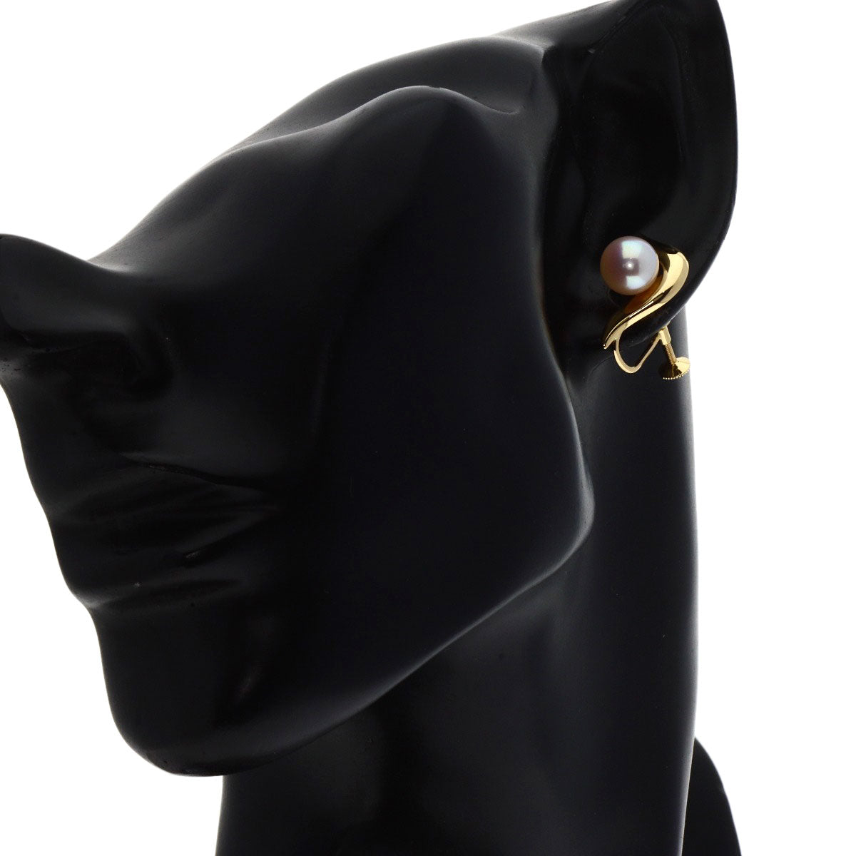 Mikimoto Earring 18K Yellow Gold Gold Pearl Women
