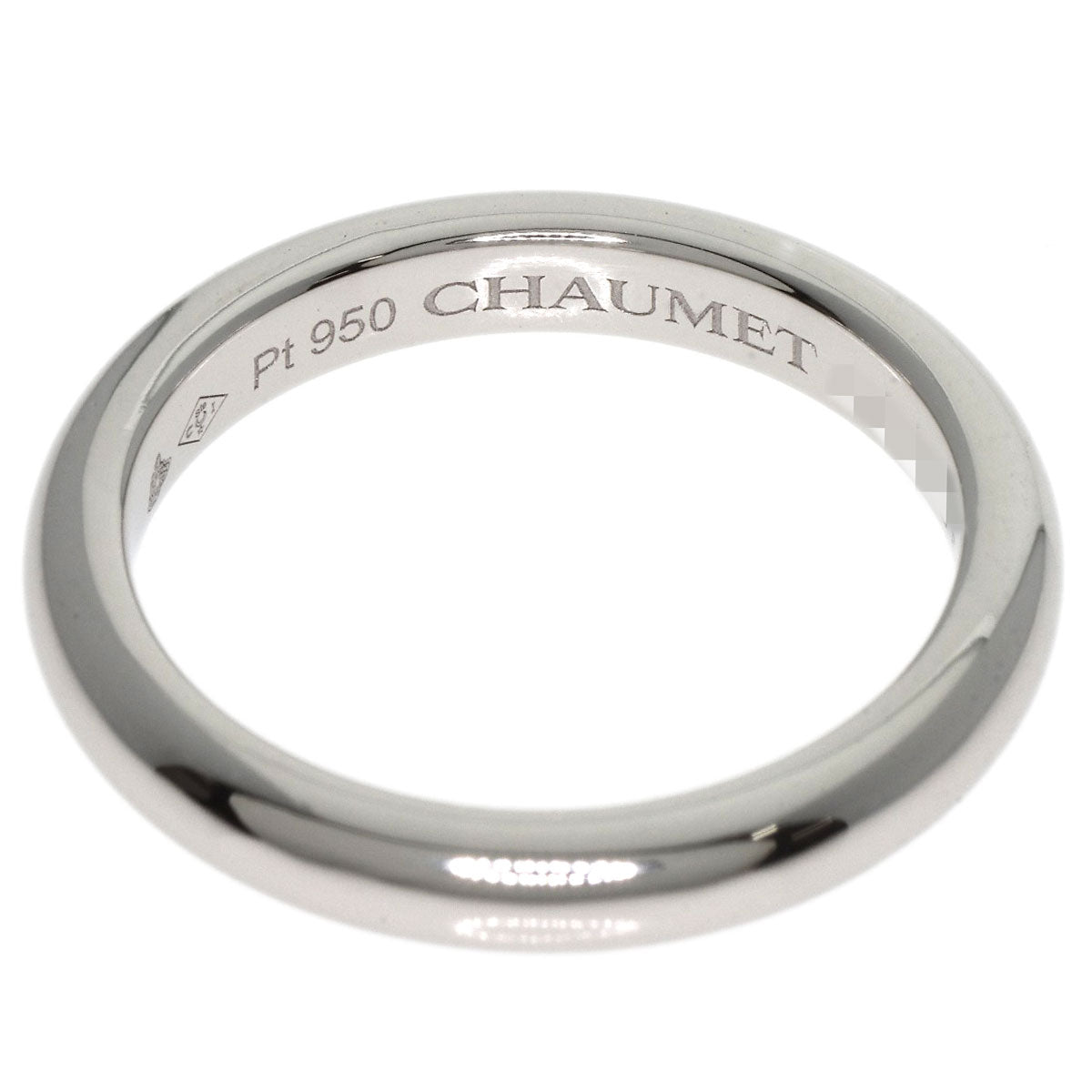 Chaumet Ring Pt950 Silver Eternal Narde Chaumet #51 Inner Diamond