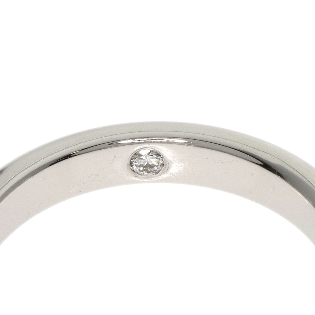 Chaumet Ring Pt950 Silver Eternal Narde Chaumet #51 Inner Diamond