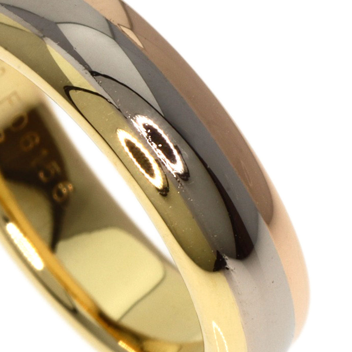 Cartier Ring K18Yg , K18Pg , K18Wg Gold Three Colors # 47 Women