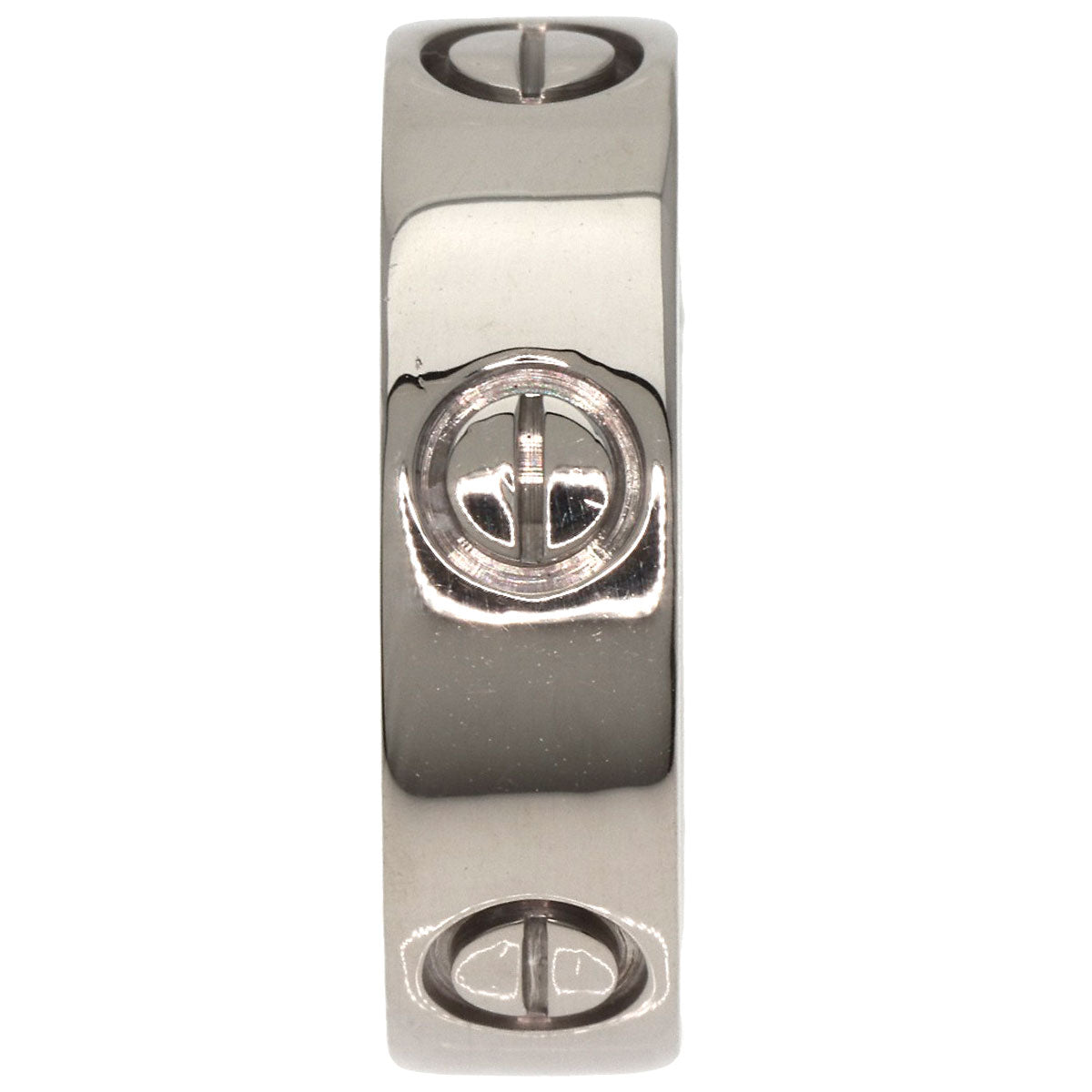 Cartier Ring K18Wg Silver Love Ring #53