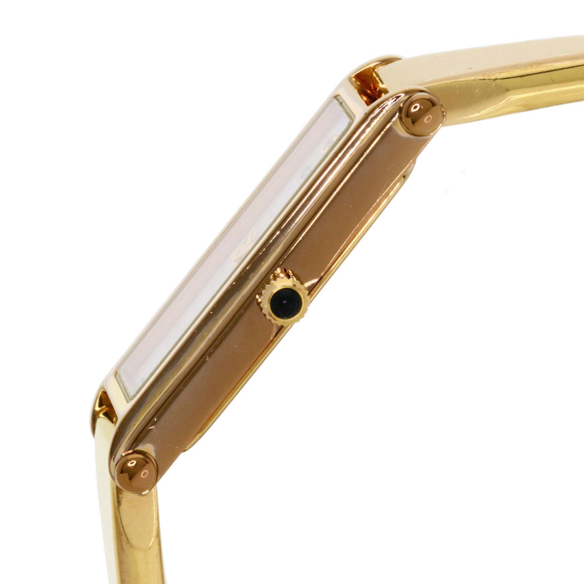 Gucci Watches Quartz 1500L Pgp , Pgp Gold Square Face White Shell Dial Women