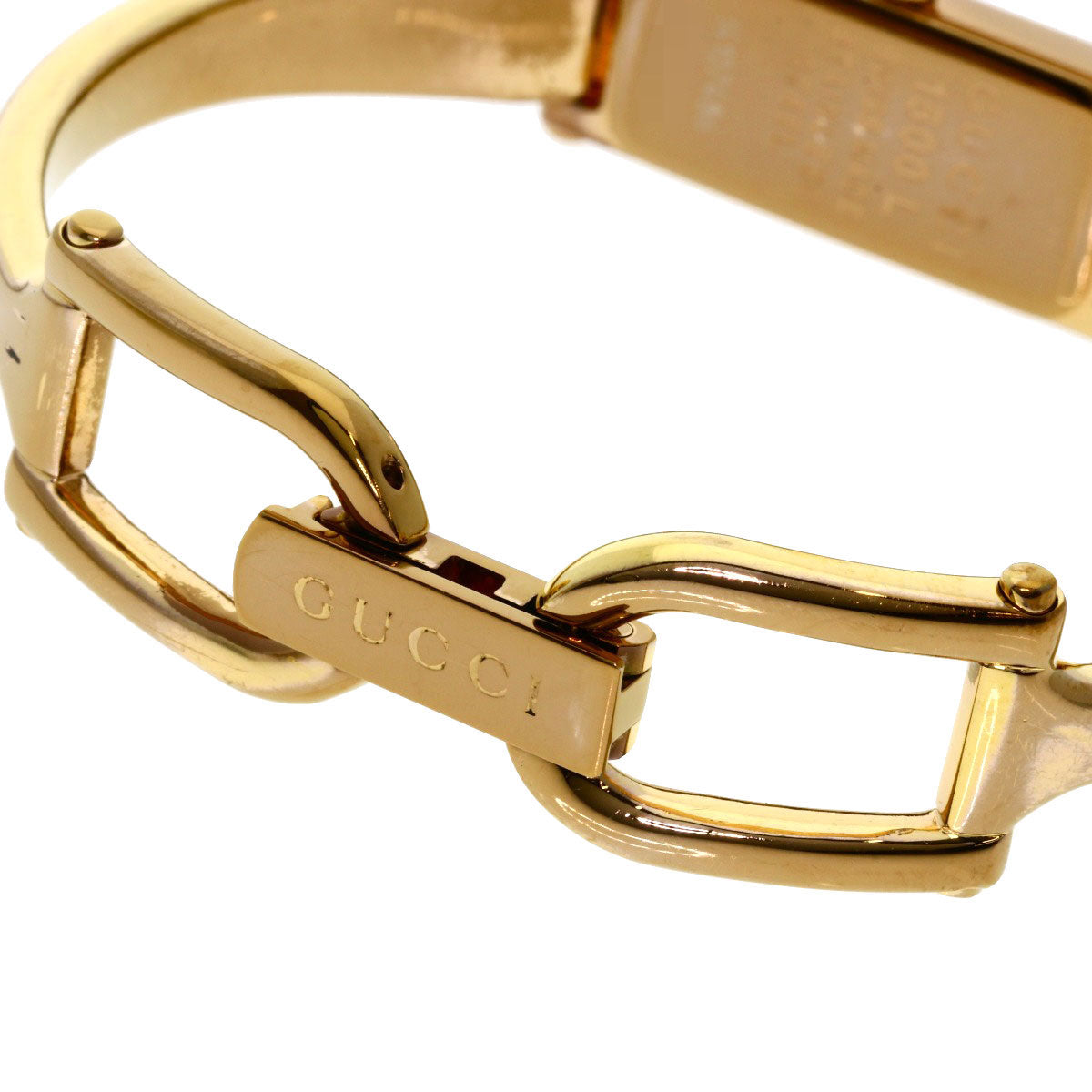 Gucci Watches Quartz 1500L Pgp , Pgp Gold Square Face White Shell Dial Women