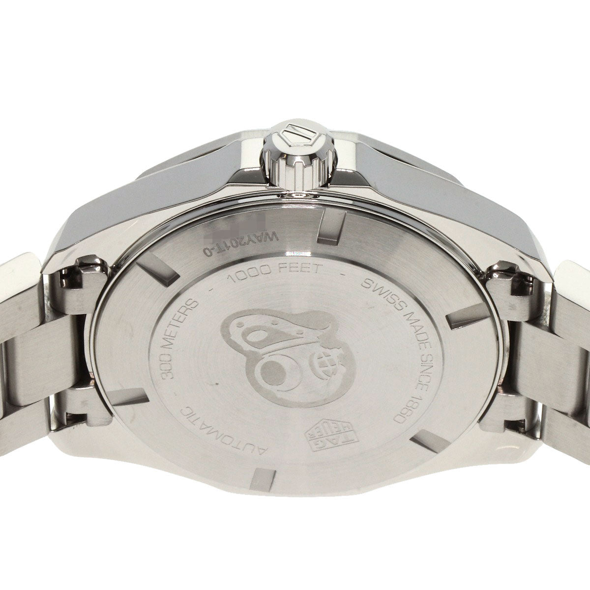 Tag Heuer Watches Mechanical Automatic Way201T-0 Stainless Steel Silver Aqua Racer Caliber 7 Blue