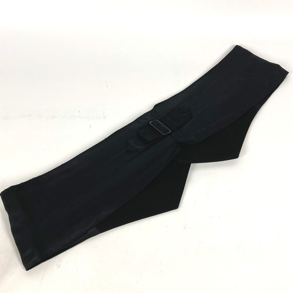 Dior Belt Wool, Cupra Black 2 Button Cummerbund Belt Mens 44