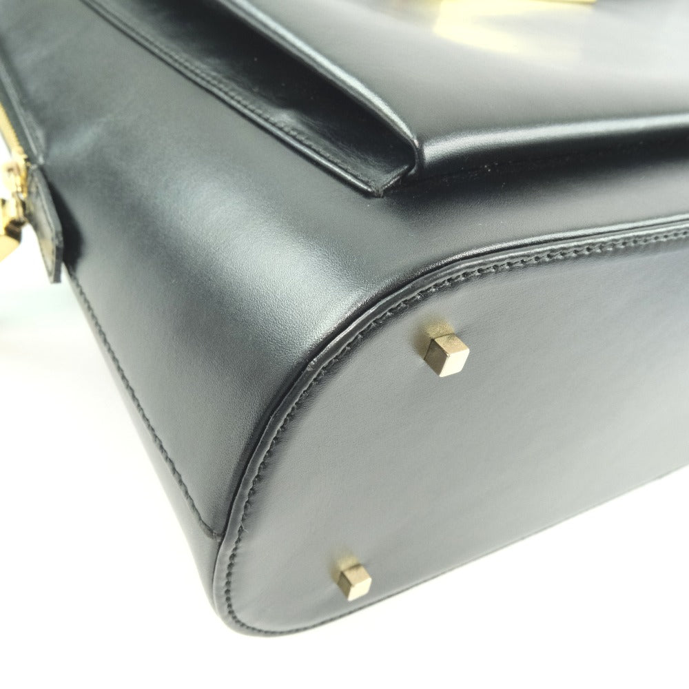 Salvatore Ferragamo Handbag Calfskin Black Women