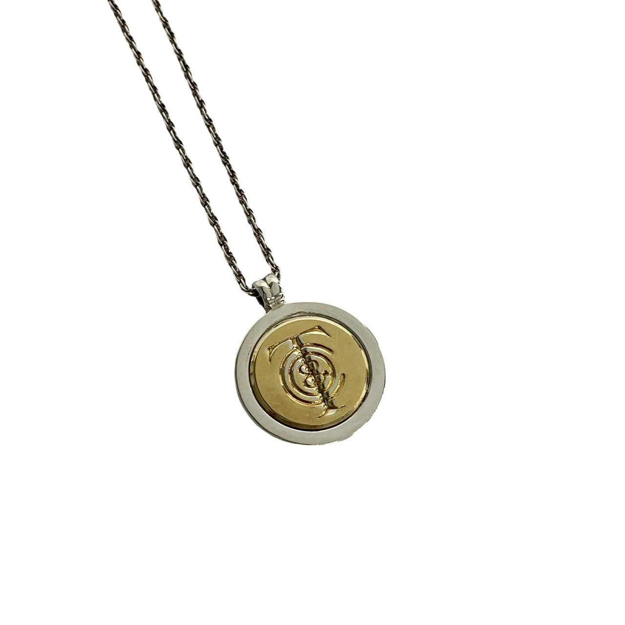 Tiffany&Co. Necklace Silver925, K18 Yellow Gold Silver Women