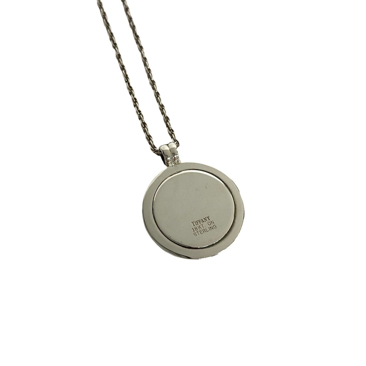 Tiffany&Co. Necklace Silver925, K18 Yellow Gold Silver Women
