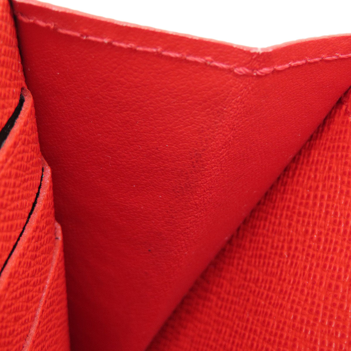 Louis Vuitton Long Wallet Purse M62236 Monogram Canvas Brown Portefeuille Sarah Monogram Coquelicot