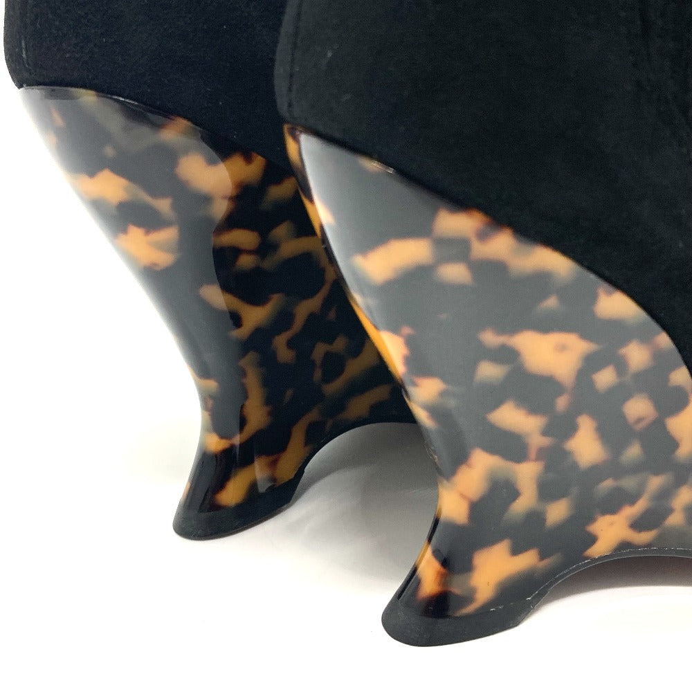 Dior Boots Leather / Suede Black Side Gore Black Optic Women 36