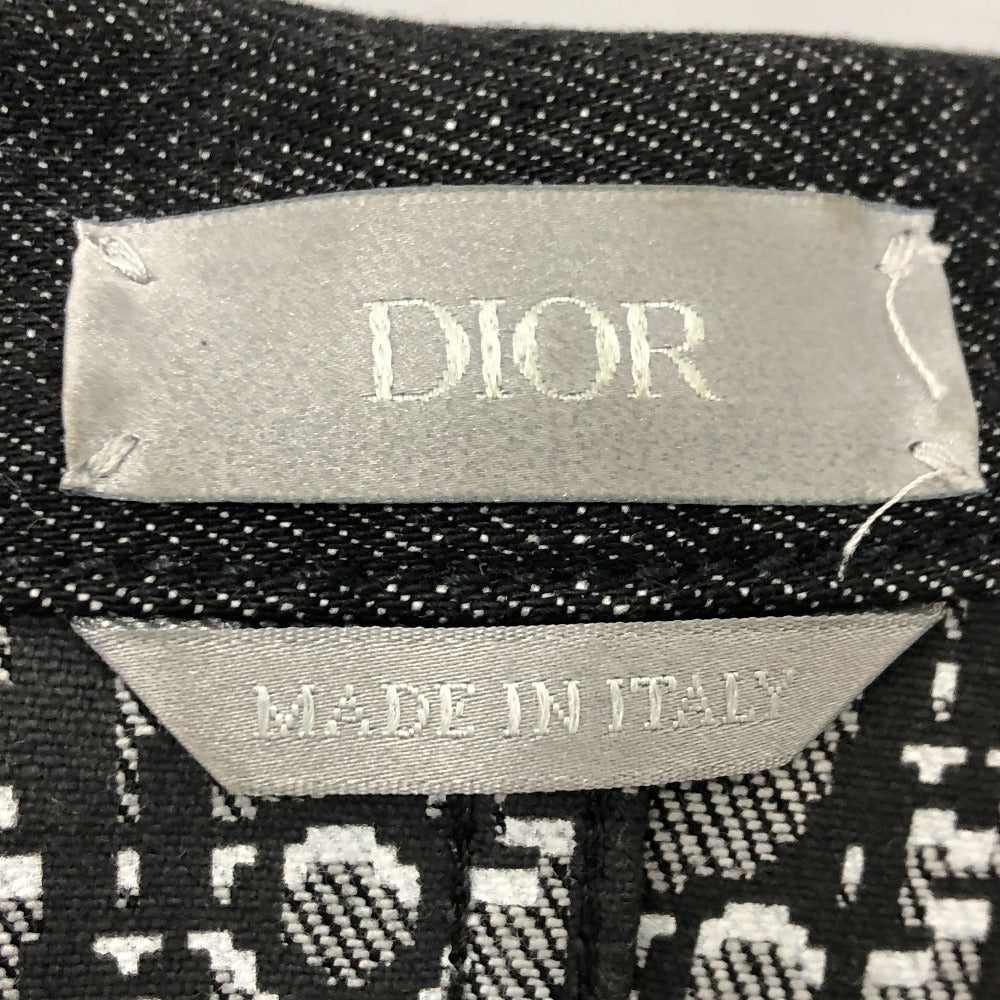 Dior Jacket 033D490A291X Denim Black 22S Oblique 48