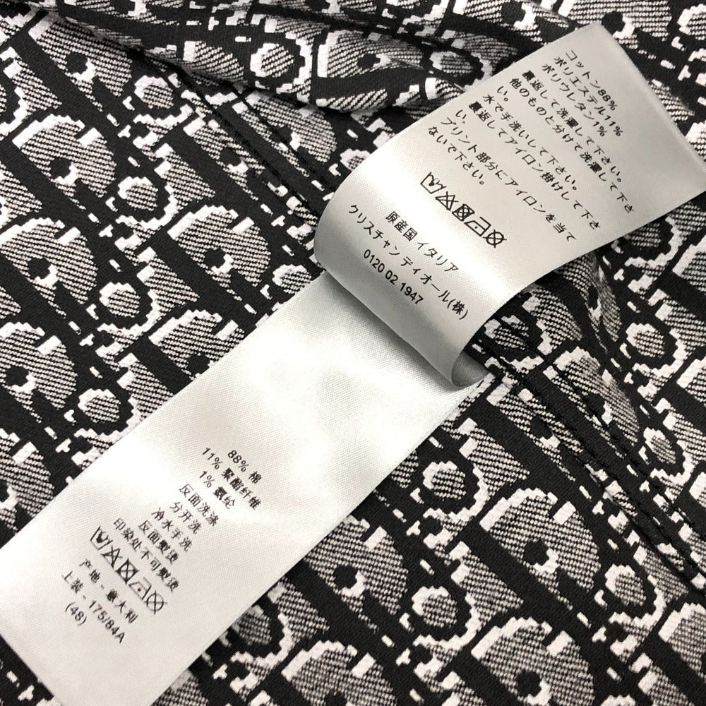Dior Jacket 033D490A291X Denim Black 22S Oblique 48
