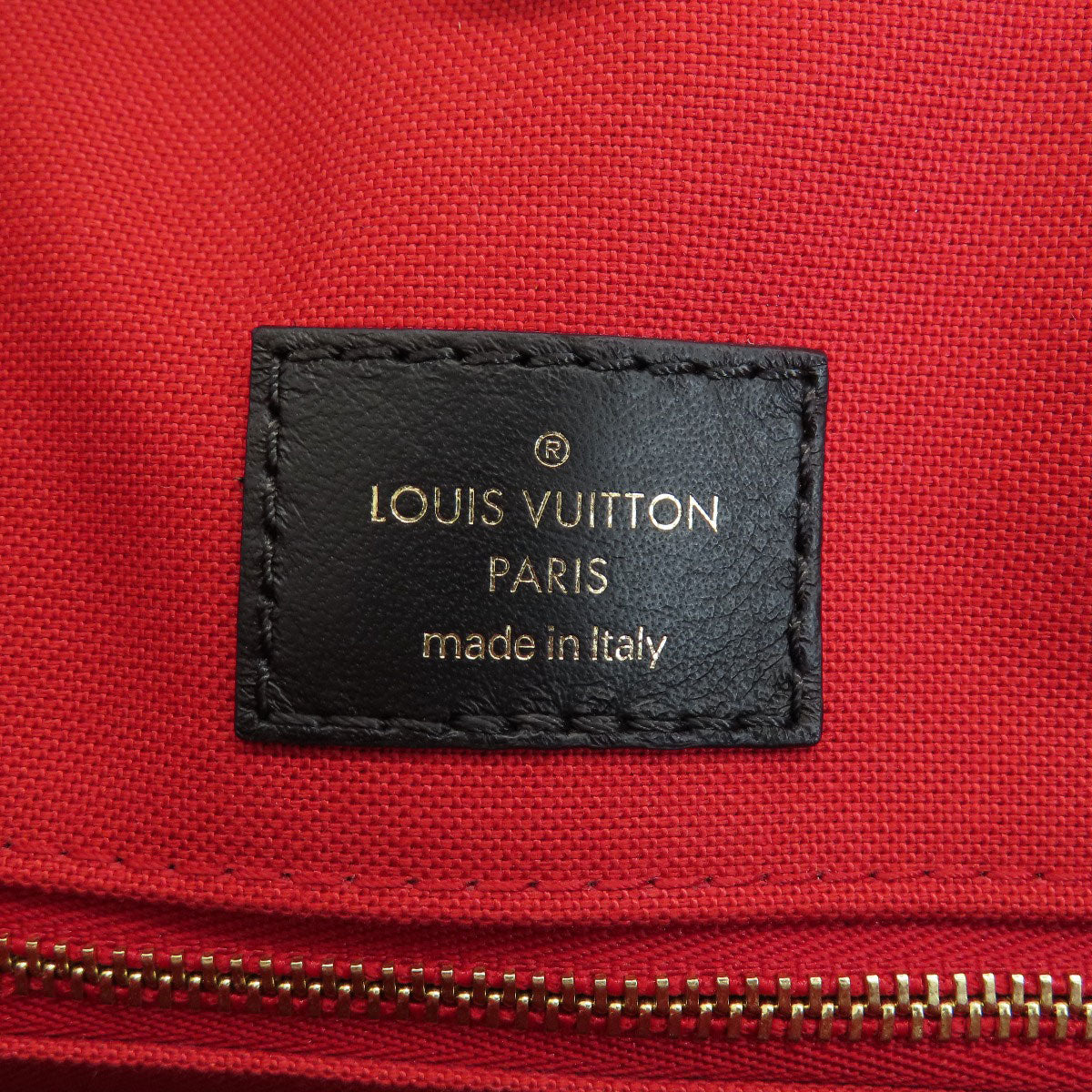 Louis Vuitton Tote Bag M44576 Monogram Reverse Brown On The Go Gm Monogram Giant Women