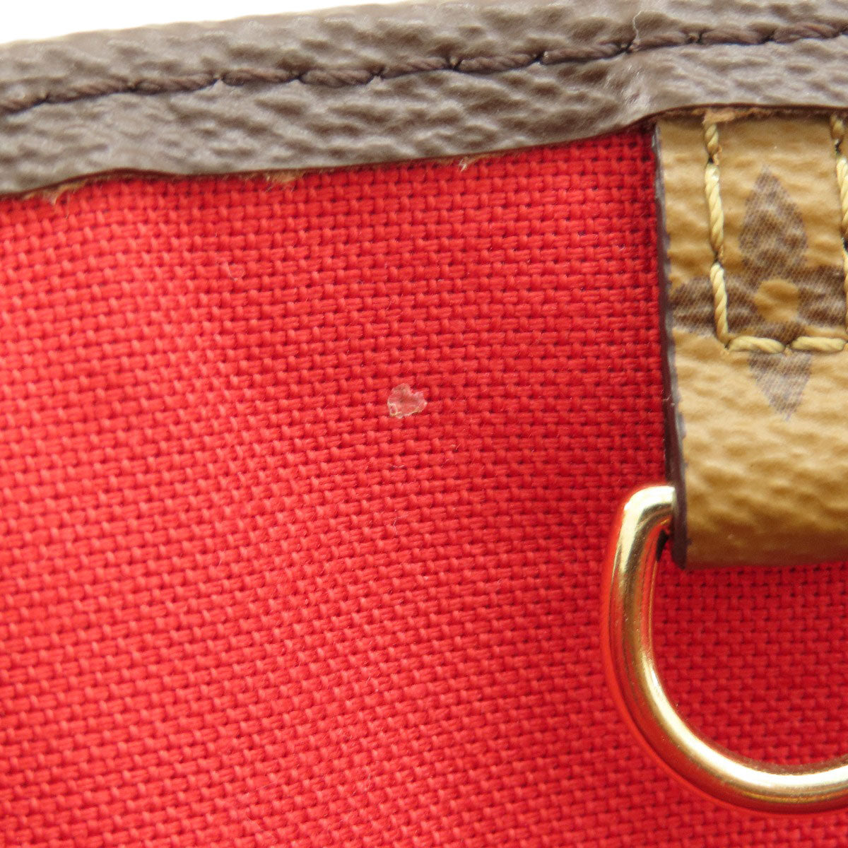 Louis Vuitton Tote Bag M44576 Monogram Reverse Brown On The Go Gm Monogram Giant Women
