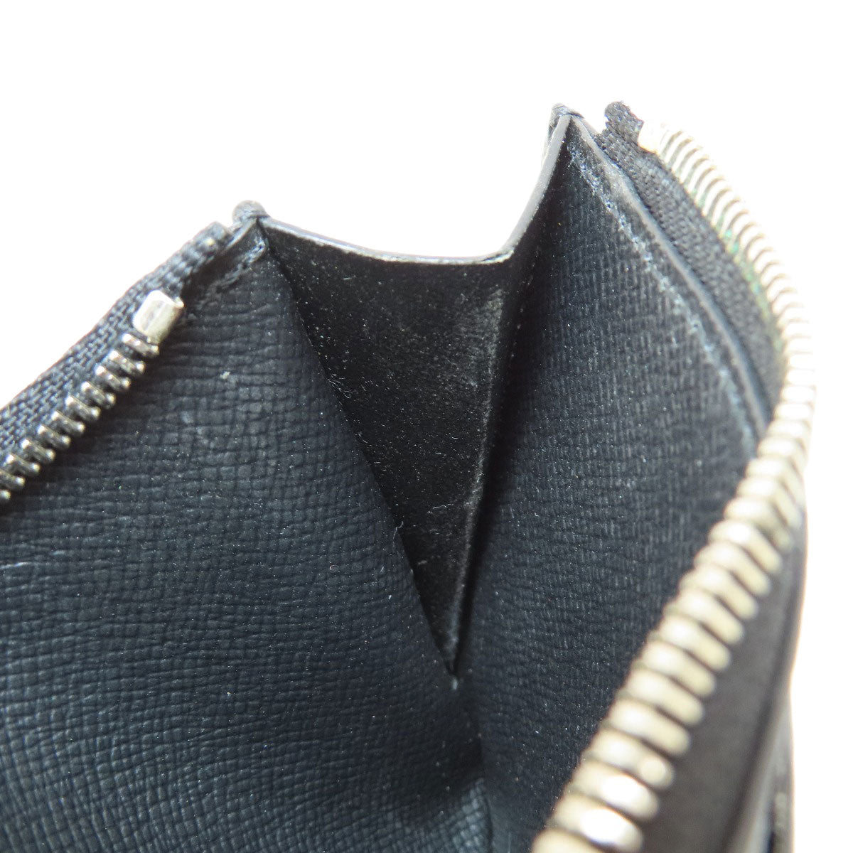 Louis Vuitton Coin Case N64038 Damier Canvas Black Coin Card Holder Damier Graphite Mens