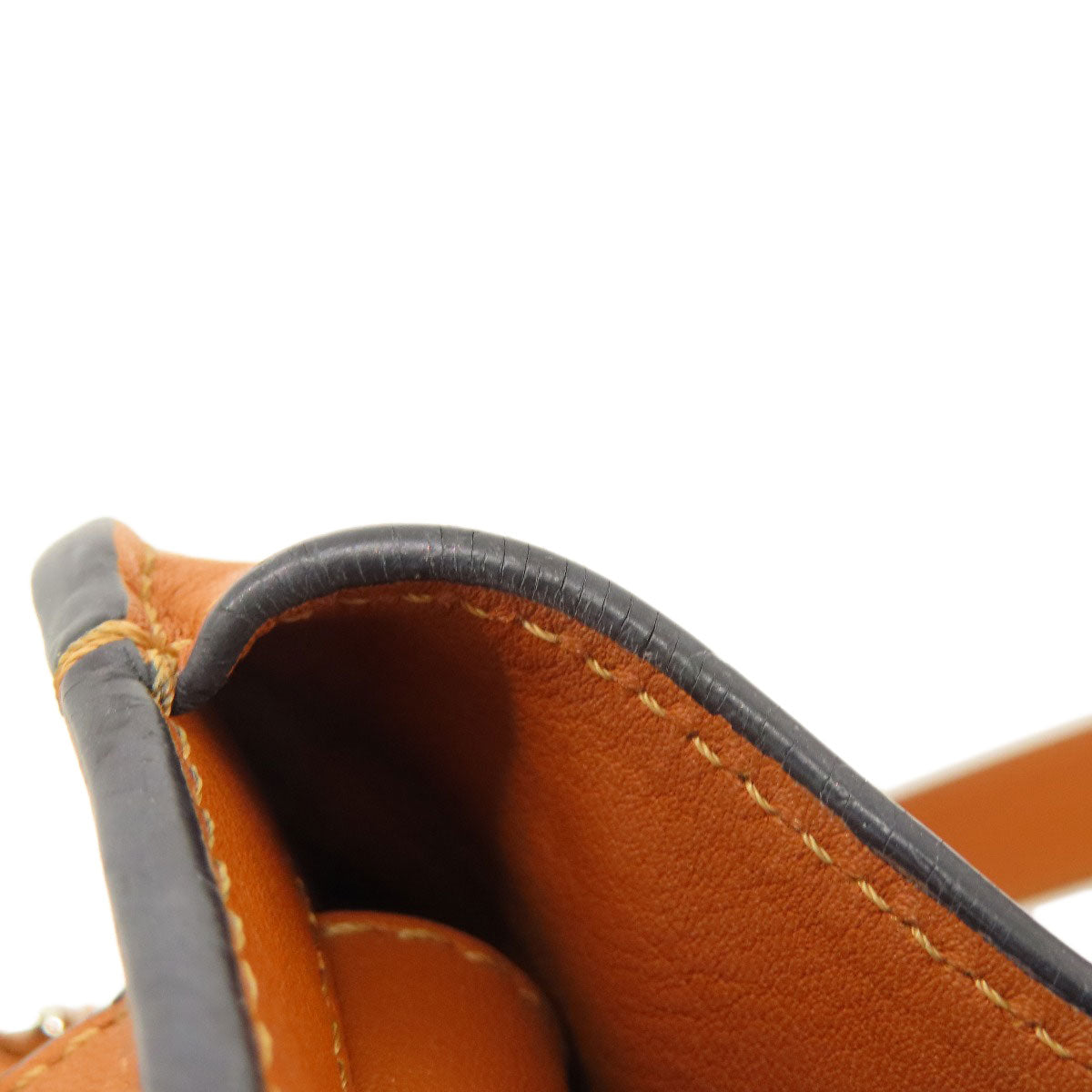 Loewe Handbag Calfskin Brown Hammock Small 2Way Women
