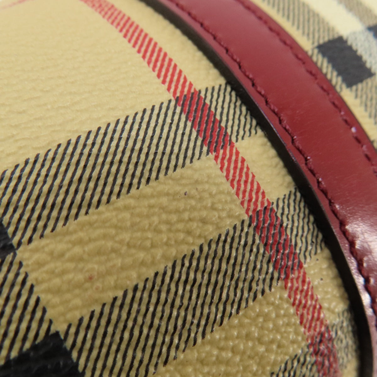 Burberry Handbag Pvc Beige Nova Check Women