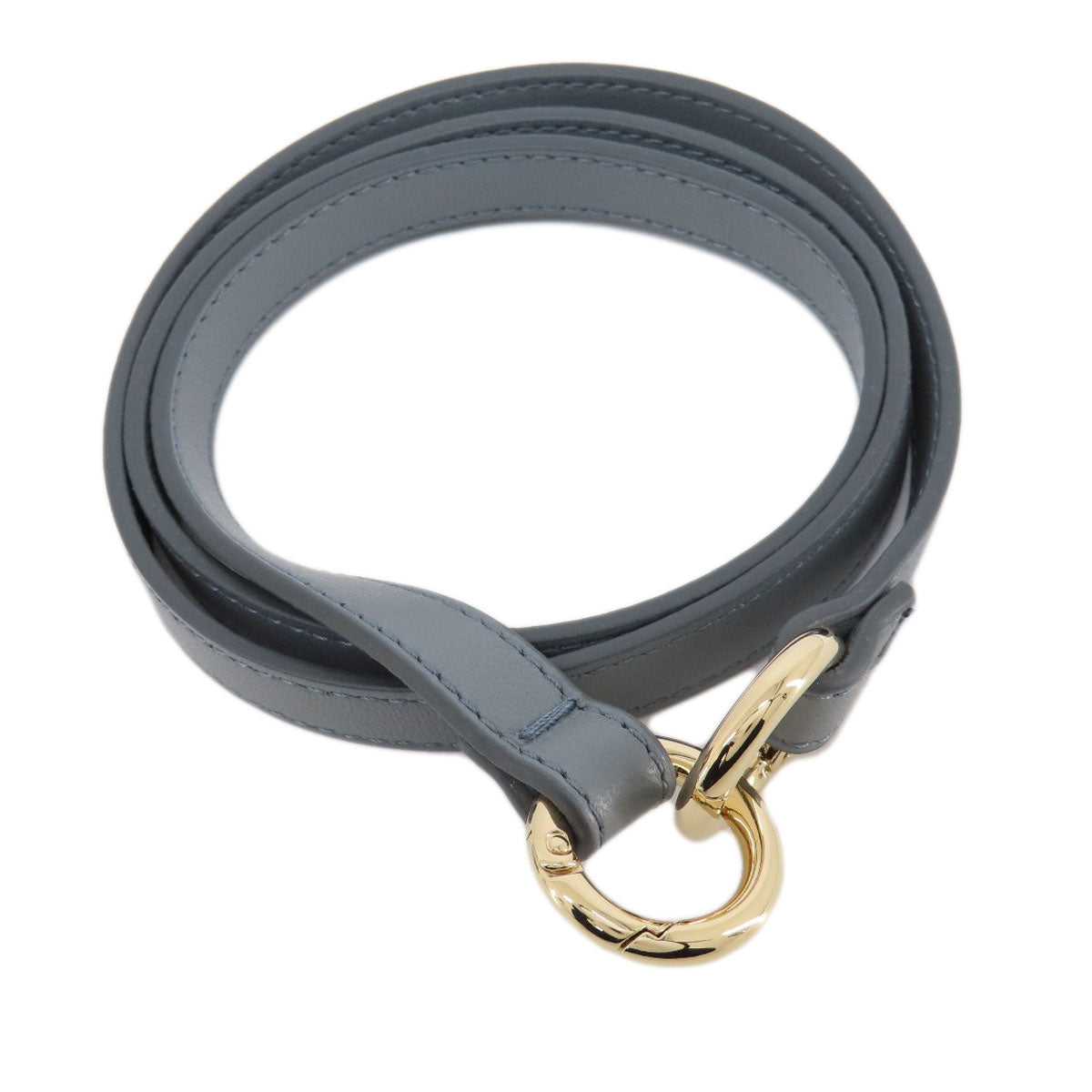 Chloe Handbag Leather Gray Penelope Mini 2Way Women