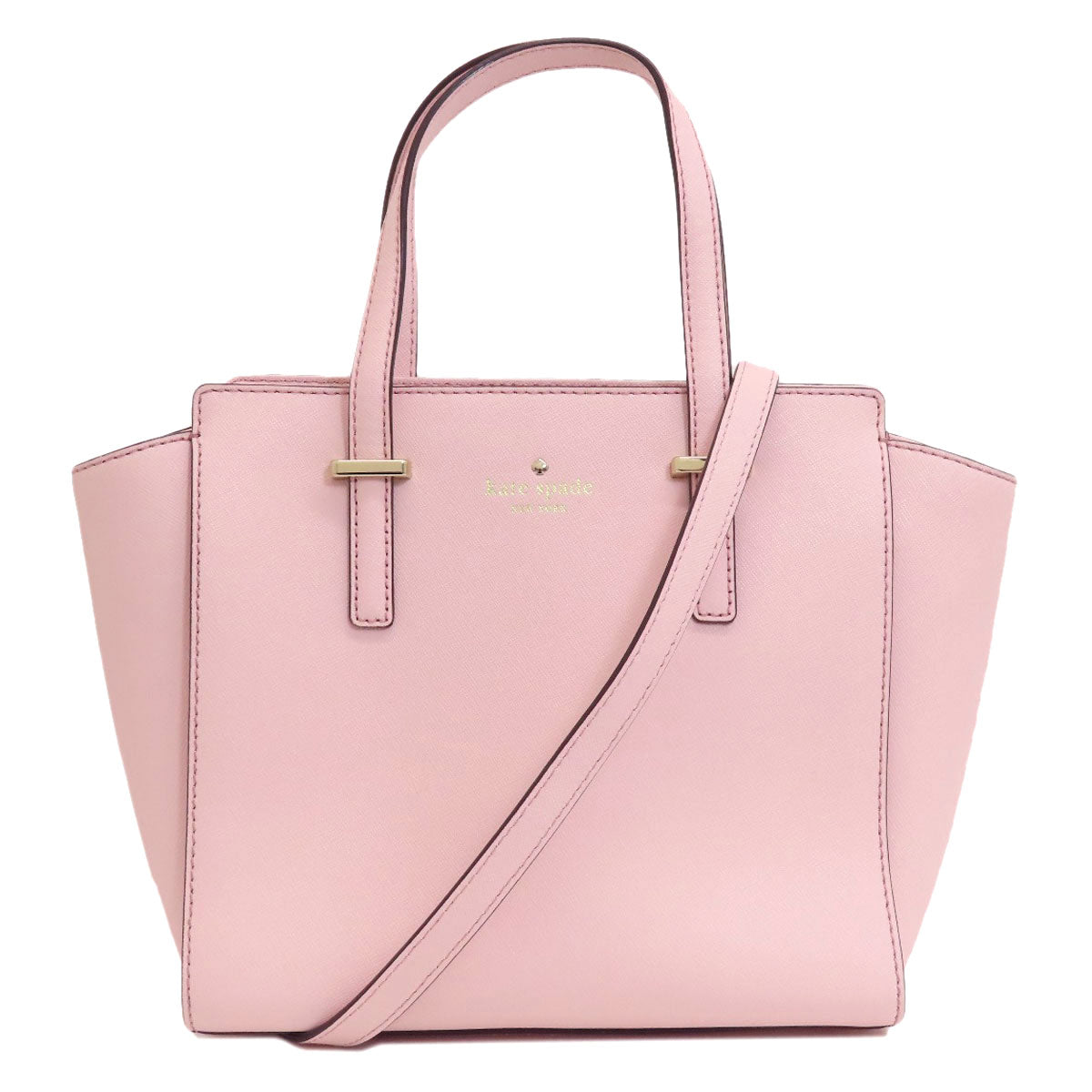 Kate Spade Handbag Leather Pink 2Way Women