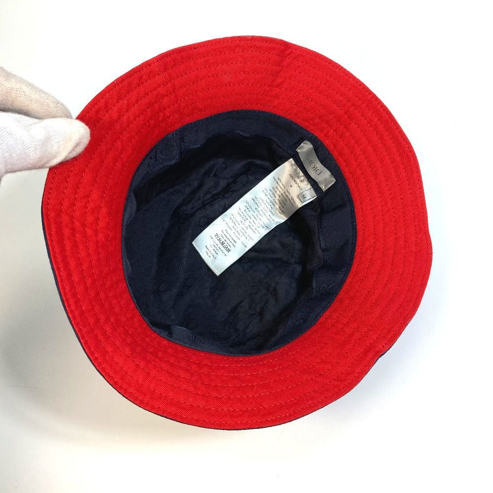Dior Hat Cotton Blue Embroidered Tiger Patch Kenny Scharf Unisex(Unisex) M