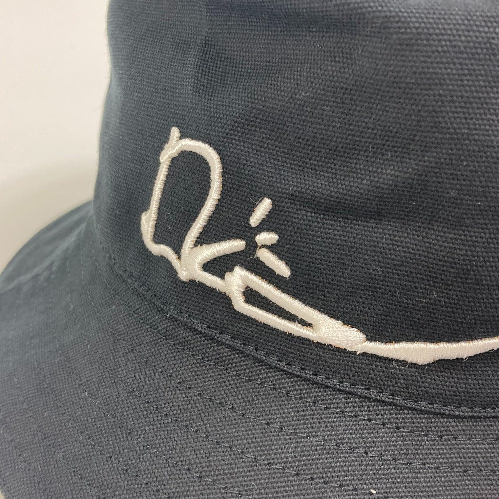 Dior Hat 033B906T4511 Cotton Black Travis Scott Cactus Jack Dior Bob Hat Women(Unisex) L