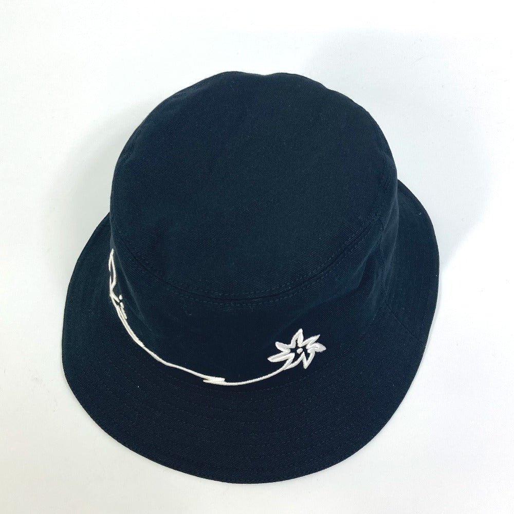 Dior Hat 033B906T4511 Cotton Black Travis Scott Cactus Jack Dior Bob Hat Women(Unisex) L