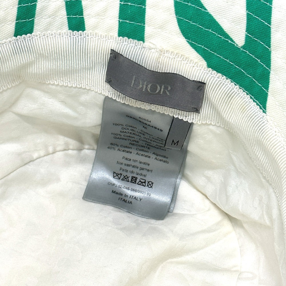 Dior Hat 033C906A4949 Cotton Green Shawn Stussy Shawn Stussy Collaboration Mens M