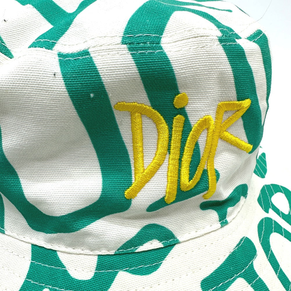Dior Hat 033C906A4949 Cotton Green Shawn Stussy Shawn Stussy Collaboration Mens M
