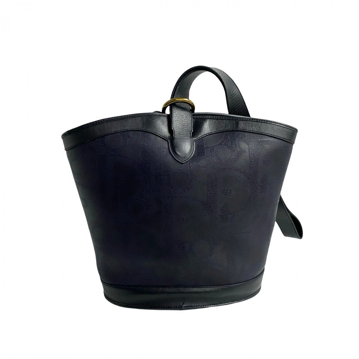 Dior Shoulder Bag Leather Navy