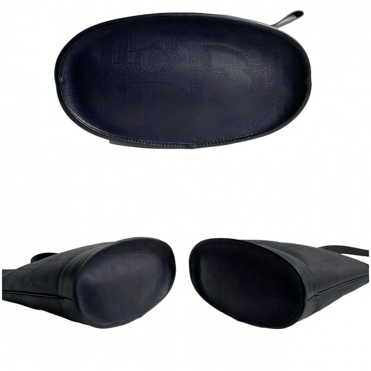 Dior Shoulder Bag Leather Navy
