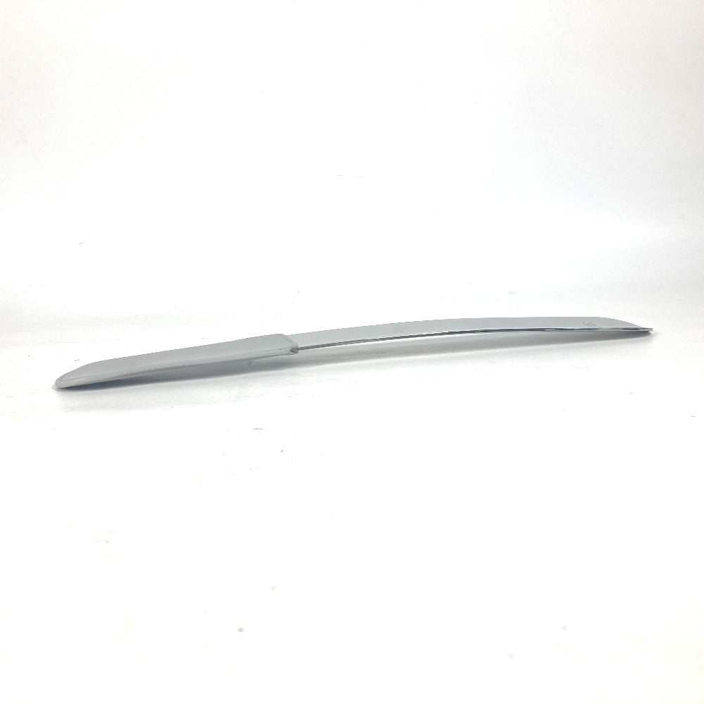 Dior Shoehorn Leather, Metal Silver Novelty Logo Shoehorn Mens