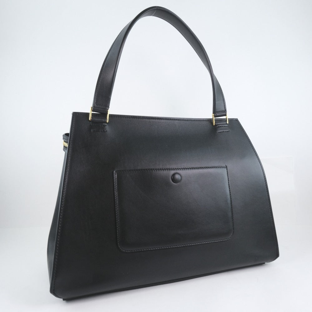 Celine Handbag 172613 Calfskin Beige Medium Edge Women
