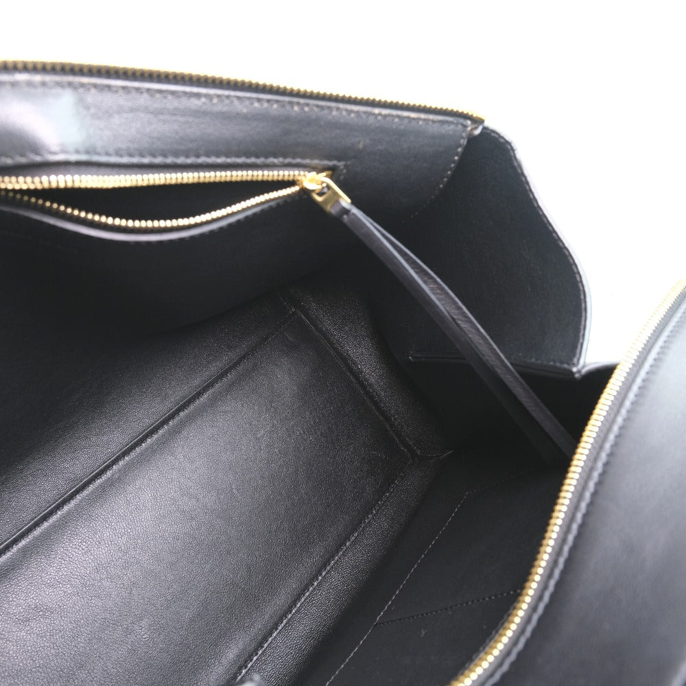 Celine Handbag 172613 Calfskin Beige Medium Edge Women