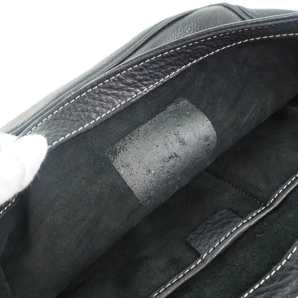 Celine Shoulder Bag Calfskin Black Women
