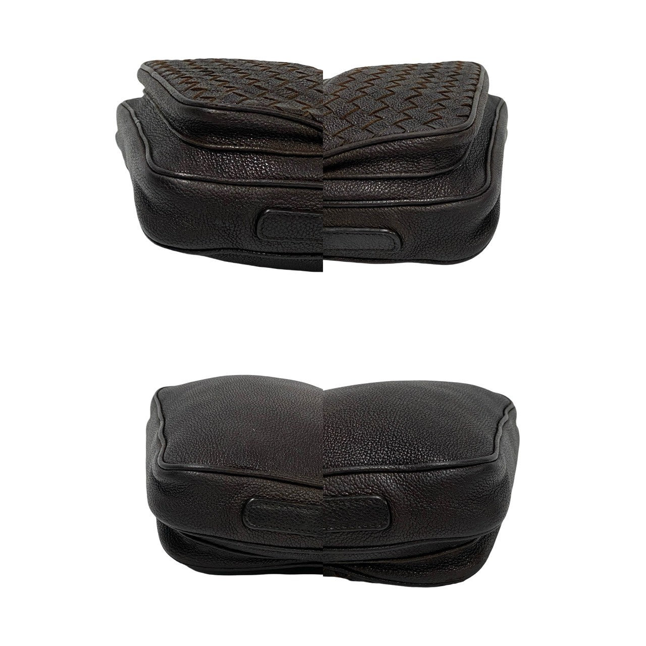 Bottegaveneta Shoulder Bag Leather Brown Intrecciato Women