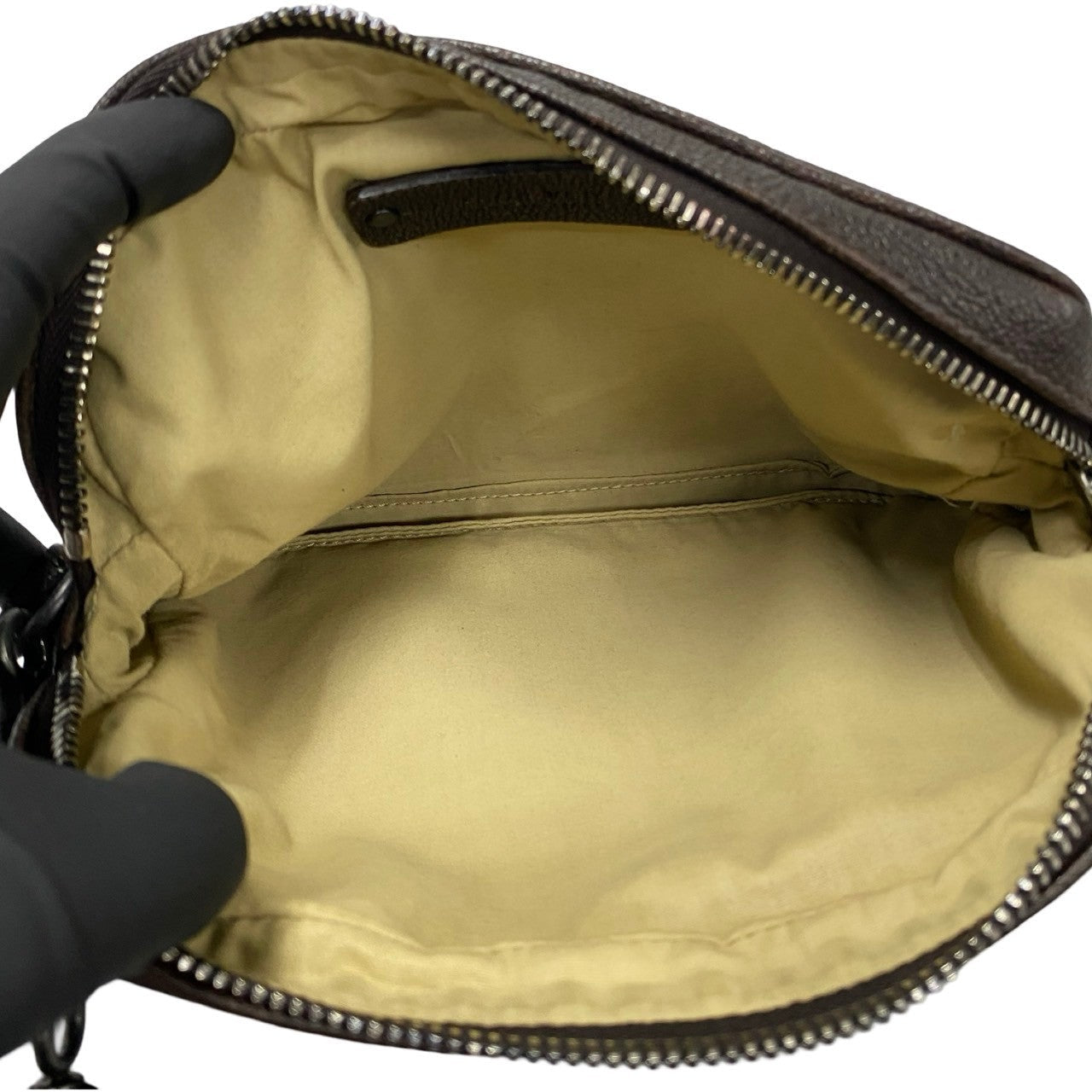 Bottegaveneta Shoulder Bag Leather Brown Intrecciato Women