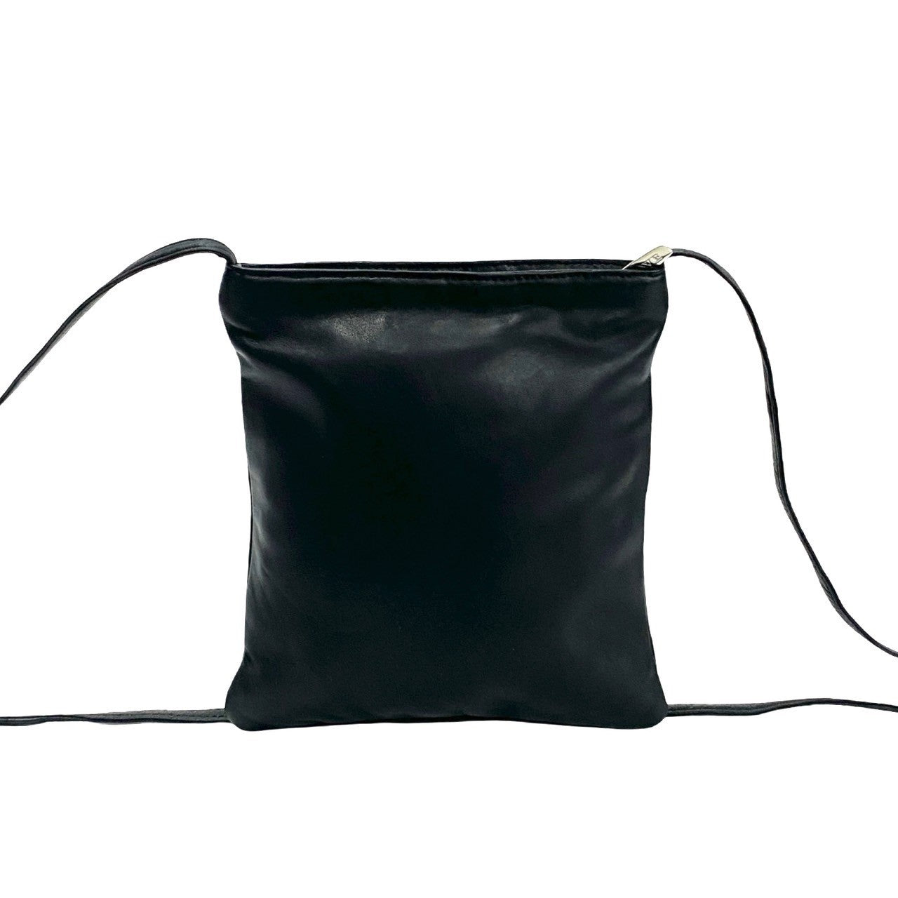 Loewe Shoulder Bag Leather Black Anagram Logo Women