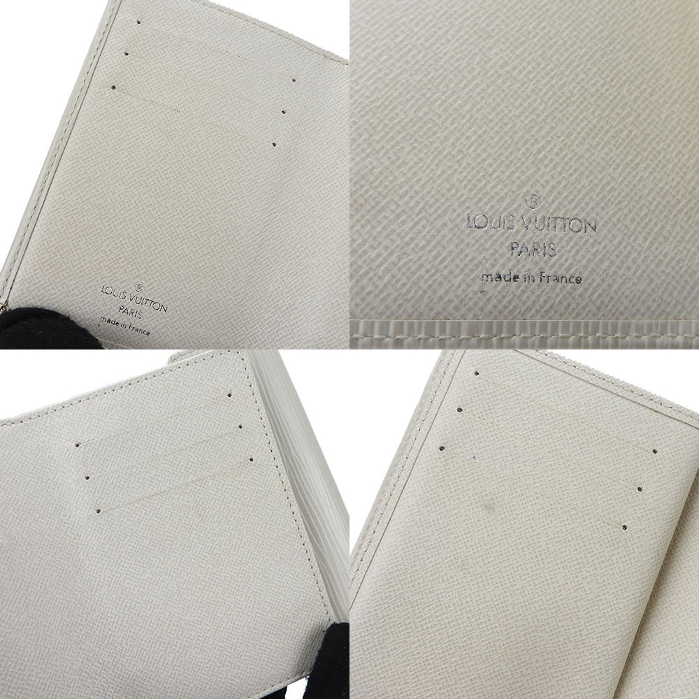 Louis Vuitton Tri-Fold Wallet M5801J Epi Leather White Portefeuille And Koala Women