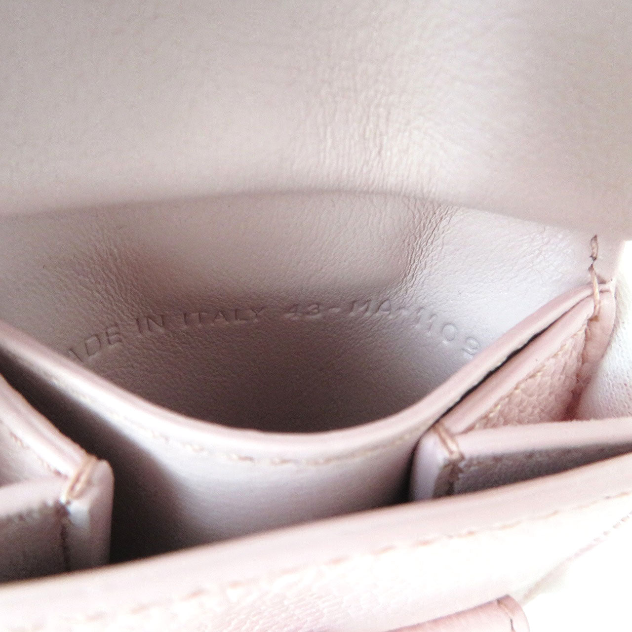 Christian Dior Key Ring Leather Pink Women