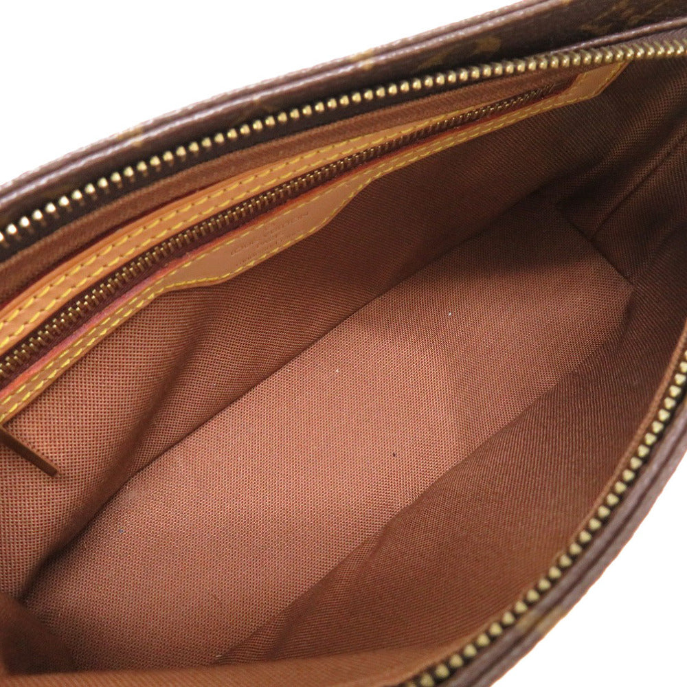 Louis Vuitton Shoulder Bag M51241 Monogram Canvas Brown Monogram Panda Trotteur Takashi Murakami
