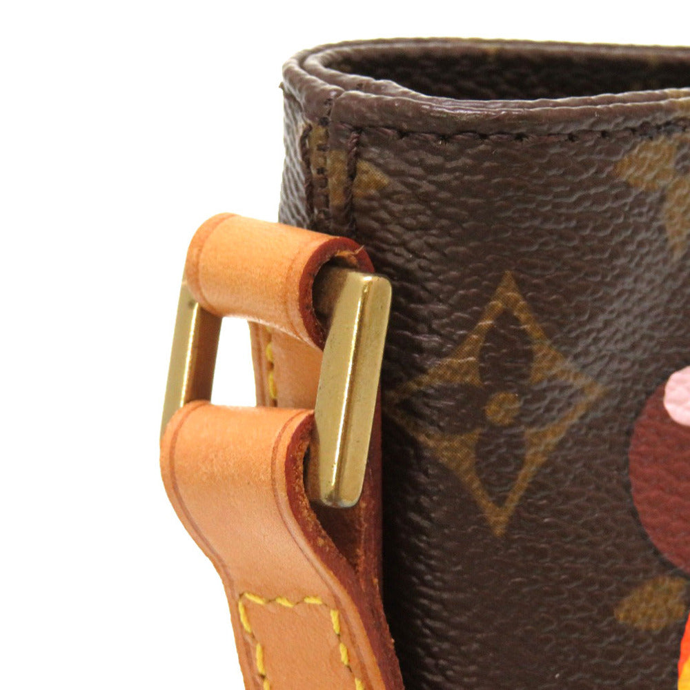 Louis Vuitton Shoulder Bag M51241 Monogram Canvas Brown Monogram Panda Trotteur Takashi Murakami