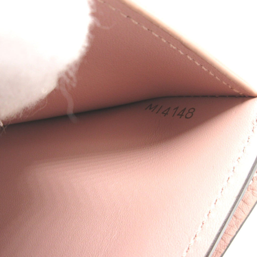 Louis Vuitton Tri-Fold Wallet N60208 Damier Canvas, Leather Magnolia Compact Wallet Damier