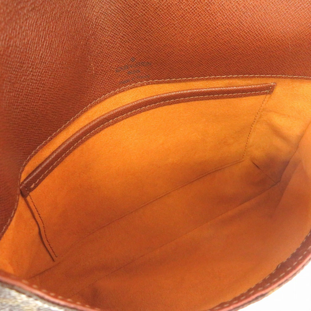 Louis Vuitton Shoulder Bag M51257 Monogram Canvas Brown Monogram Musette Tango Short Strap Women