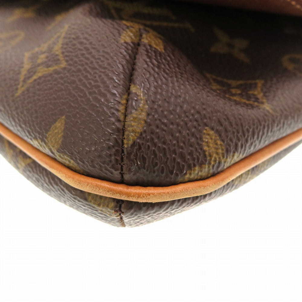 Louis Vuitton Shoulder Bag M51257 Monogram Canvas Brown Monogram Musette Tango Short Strap Women