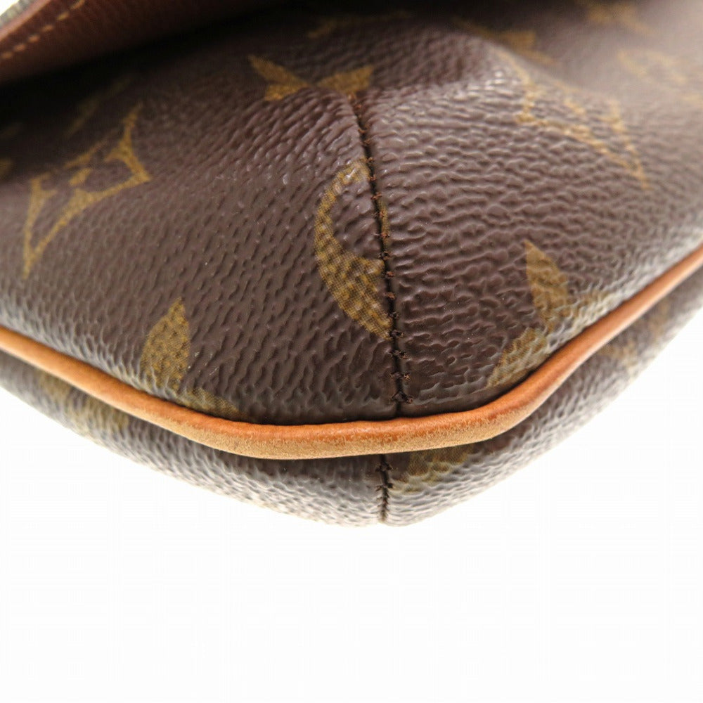 Louis Vuitton Shoulder Bag M51257 Monogram Canvas Brown Monogram Musette Tango Short Strap Women