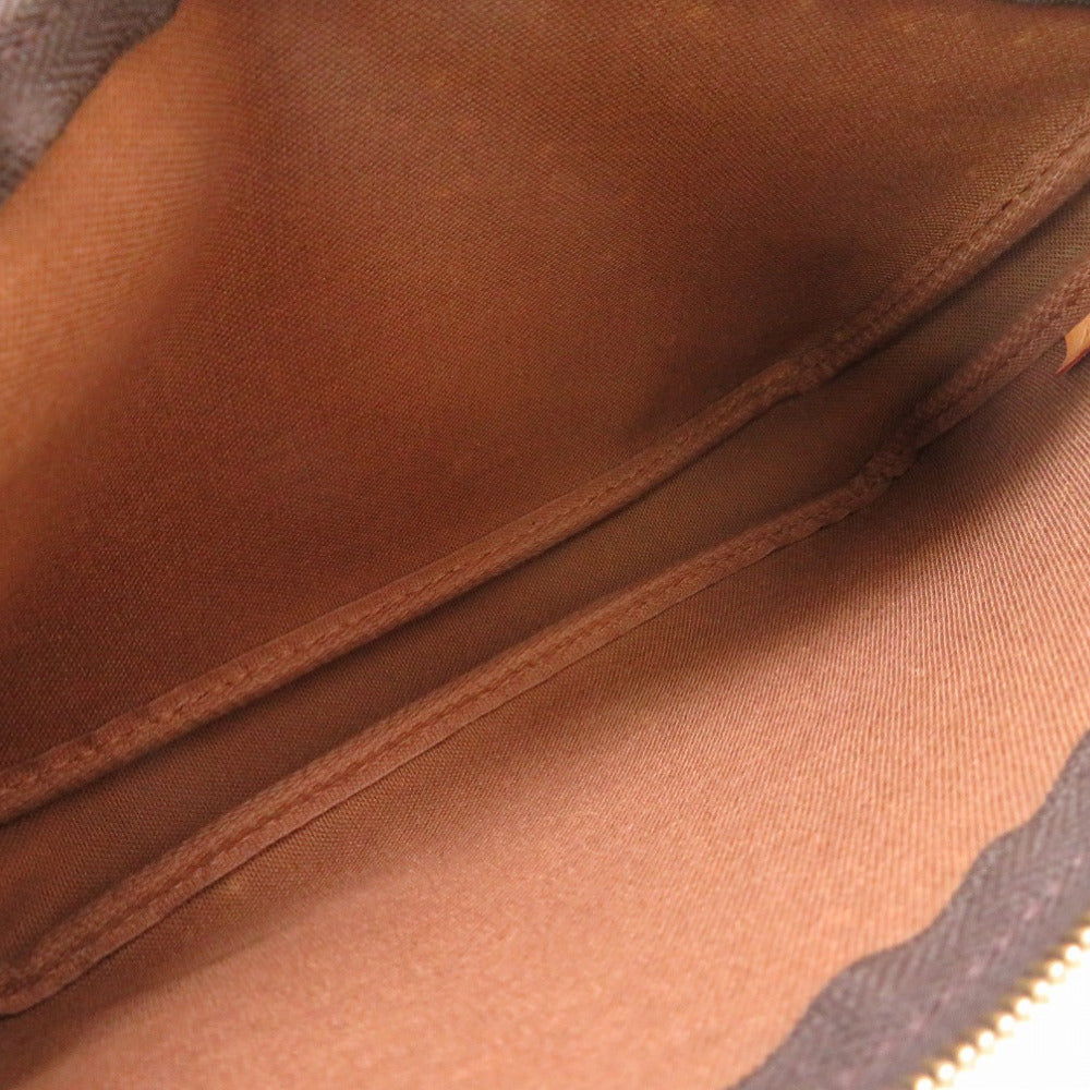 Louis Vuitton Pouch M51980 Monogram Canvas Brown Monogram Pochette Accessories Women