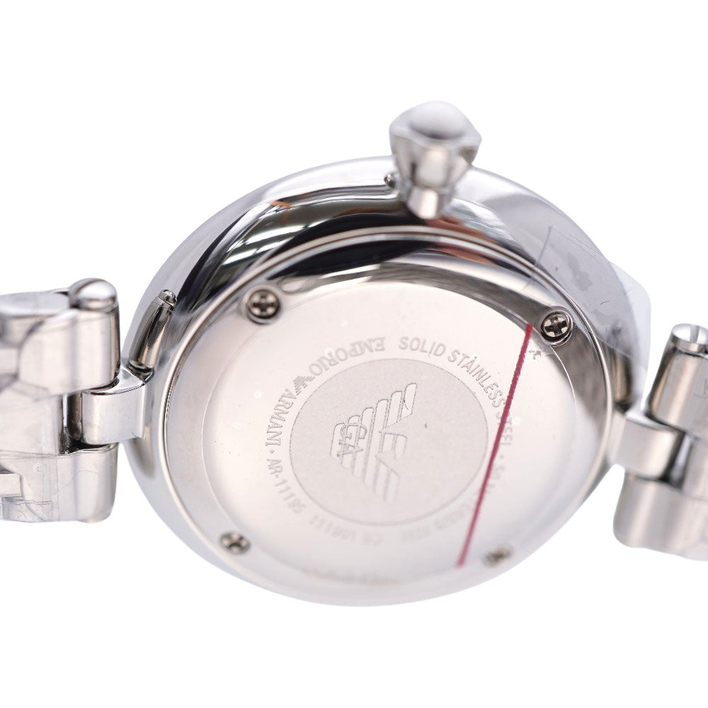 Emporio Armani Watches Quartz Ar-11195 Stainless Steel Border Quartz Women