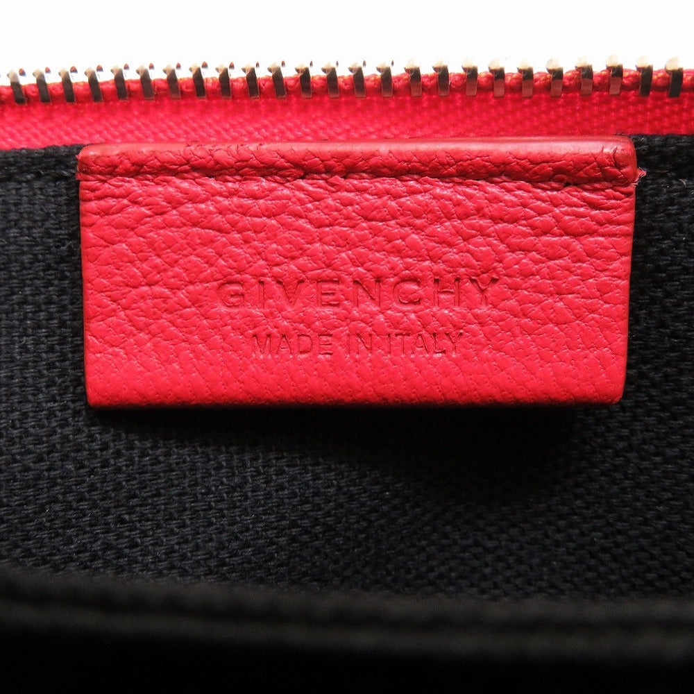 Givenchy Pouch Bc06863507 Leather Black Chain Shoulder Bag Women(Unisex)