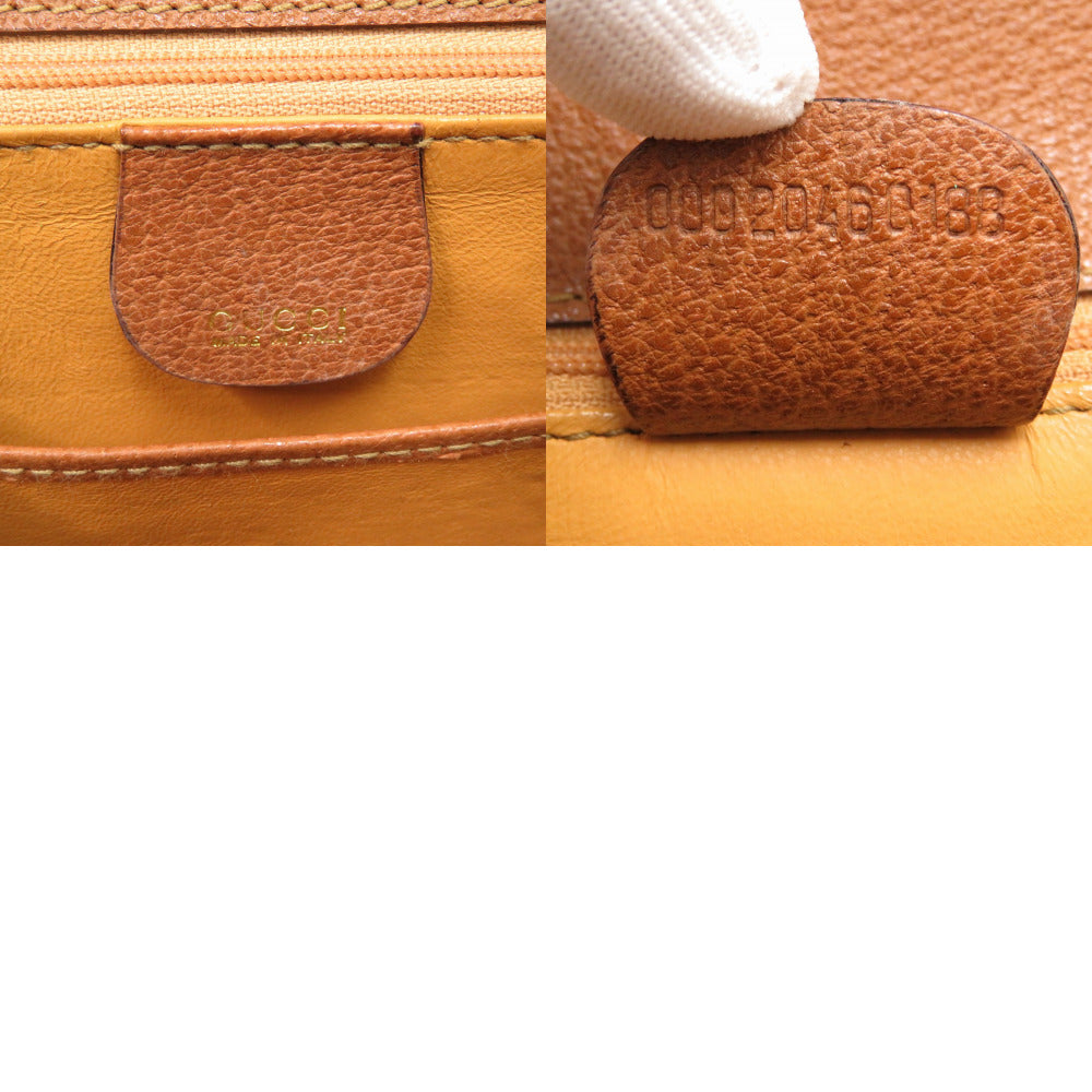 Gucci Handbag 000 2046 0188 Bamboo Brown 2Way Women