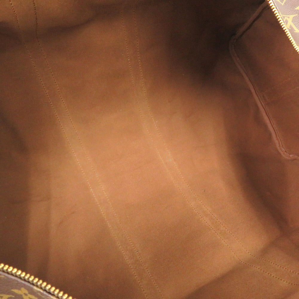 Louis Vuitton Boston Duffel Bag M41414 Monogram Canvas Brown Monogram Keepall Bandouliere55 Mens